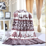 夏季法莱绒毛毯空调毯珊瑚绒毯午睡毯法兰绒盖毯加厚单双人薄毯子