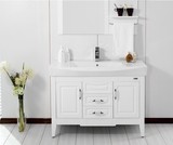 惠达卫浴 落地式浴室柜 洗手脸盆 卫浴室柜套装 HDFL6109 橡木