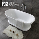 独立式浴缸亚克力浴缸成人家用浴盆欧式 浴池1.7米超薄新款\5019