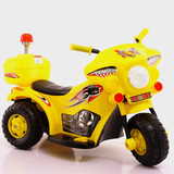 新款儿童电动摩托车儿童电动车三轮车电动宝宝电瓶车童车警车包邮