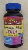 美国Nature Made孕妇复合维生素含DHA 哺乳期妈妈可用90粒