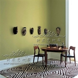 欧式抽象几何书房地毯客厅茶几卧室床边手工腈纶地毯满铺定制特价