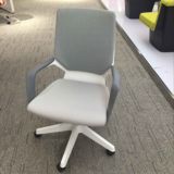 办公椅中班椅网布椅弓形会议椅扶手转椅电脑椅带头枕经理椅老板椅