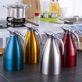 欧式不锈钢保温壶热水瓶真空暖水瓶便携保温水壶大容量家用咖啡壶