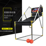 皇冠儿童室内可升降篮球架自动记分投篮机幼儿园体育运动球类玩具