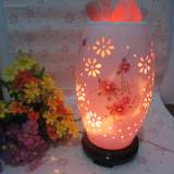 喜马拉雅S级陶瓷水晶盐灯 卧室床头温馨装饰夜灯中式创意时尚台灯