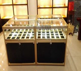 玻璃柜台产品展示柜 钛合金珠宝首饰手机配件展柜 精品货架烟酒柜