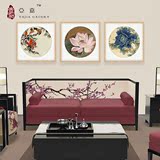 新中式简约客厅淡雅装饰画 餐厅挂装饰画沙发书房办公室壁装饰画