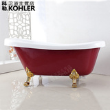 KOHLER浴缸独立式浴缸虎脚贵妃缸1.4米1.5米1.6米1.7米1.8米浴缸