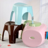 塑料儿童凳子椅子加厚小板凳矮凳家用坐凳防滑换鞋凳浴室大号方凳
