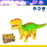 电动仿真恐龙玩具模型6652有声光会行走启趣儿童玩具批发厂家直销