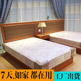 定制酒店家具全套板式床双人床主题宾馆床专用宾馆家具床1.8米