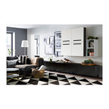 Dollar宜家IKEA家居购西勒拉普黑白格纹短绒地毯欧美客厅装饰