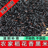 黑米杂粮 农家自产无染色稻花香五谷粗黑大米粮养生特级优质250g