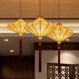 新中式布艺吊灯古典鸟笼灯笼酒店复古客厅餐厅会所工程创意吊灯