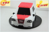 卡通汽车模型 仿真蛋糕模型 奥迪汽车样品 小孩玩具 幼儿园展示品