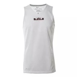 泛泛白菜耐克夏新款詹姆斯男篮球针织背心无袖T恤646113-100