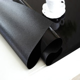 黑色磨砂pvc餐桌布茶几垫台布防水防烫防油软玻璃加厚5mm餐桌垫