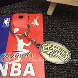 NBA钥匙扣nba马刺队科比篮球迷纪念品男士汽车钥匙挂件钥匙圈吊坠
