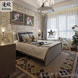欧式复古腈纶地毯卧室长方形客厅茶几垫家用房间沙发床边地垫满铺