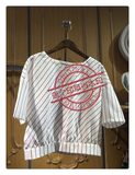 FivePlus专柜正品代购2016夏新品条纹衬衫2HM2012670
