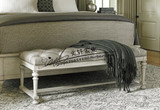 美式实木卧室床尾凳床边脚凳换鞋凳 欧式复古客厅沙发凳梳妆凳