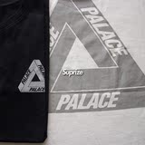#现货#Palace 经典3M Reflective Tee反光logo圆领短袖印花T恤