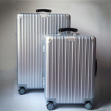 外交官铝框拉杆箱防刮复古行李箱商务旅行箱20寸登机箱30寸托运箱