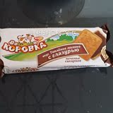俄罗斯进口小牛巧克力饼干 威化 夹心饼干 糕点 115克 早餐饼干