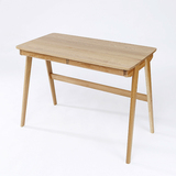 北欧书桌 实木桌 宜家白色学习桌办公桌 简约现代橡木创意 电脑桌