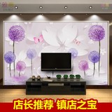现代简约3D立体客厅电视背景墙壁纸温馨大型壁画影视墙纸无缝墙布