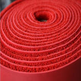 定制纯红地毯塑料迎宾垫丝圈厚地垫塑胶门垫防水防滑剪裁室外脚垫