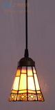 包邮欧式美式简约单头蒂凡尼吊灯过道水槽餐厅吧台吊灯衣帽间灯具