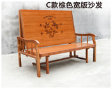竹床折叠床单人床双人床竹子沙发床午睡床碳化简易床两用竹床实木