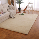 加厚羊羔绒地毯简约现代客厅茶几卧室满铺床边毯长方形榻榻米定制
