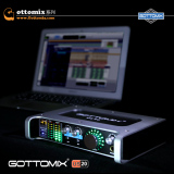英国 歌图Gottomix US20专业USB音频接口声卡 录音K歌主播 调机架