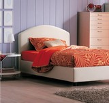 北欧布艺床现代简约可拆洗软床美式乡村欧式双人床小户型储物布床