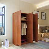 简易大衣柜组装家具衣橱现代简约2门3门4门组装板式木质柜子