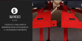 红双喜乒乓球桌小彩虹T2828/2023家用折叠移动标准室内乒乓球台