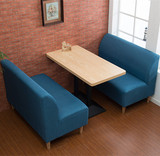 咖啡厅沙发 奶茶店甜品店桌椅组合 饮品店桌椅 西餐厅火锅店卡座