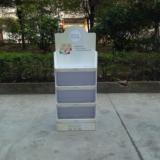 义乌市定制化妆品展示架  卫生巾纸货架台式纸堆头展示盒一个起订