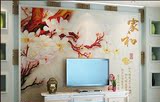中式电视背景墙瓷砖雕刻3d中式家和客厅卧室艺术砖 大型壁画瓷砖