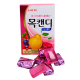 韩国进口 LOTTE 乐天润喉糖 清新口气 草莓/木瓜/柠檬/薄荷 38g