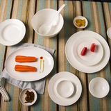 景德镇特级骨质瓷餐具 韩式高档骨瓷餐具家庭用用配制 2人4人套装