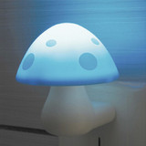 包邮蘑菇小夜灯led插电光控感应灯婴儿喂奶卧室床头灯节能夜灯