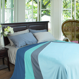 外贸欧式竹纤维床单单件超加厚埃及棉竹棉被单夏季凉爽床品奢侈品