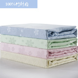 竹纤维毛巾被空调毯婴儿毛巾被儿童毛巾被竹纤维洁丽雅单人双人夏