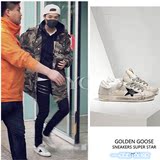 美国代购 鹿晗同款Golden Goose GGDB网面做旧小白鞋脏鞋休闲鞋