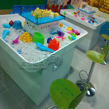 新款儿童益智玩具广场摆摊幼儿园专用烤漆太空玩沙桌沙盘沙池特价