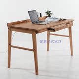简约现代实木电脑桌台式家用书桌办公桌学习桌写字台创意电脑书桌